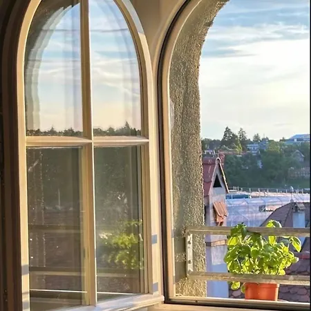Designer Duplex In Heart Of With A View شقة برن